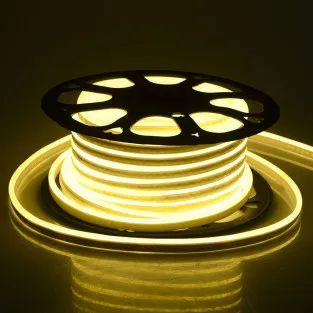 Furtun LED Neon Flex, Tip Banda,100m – Alb Rece / Alb Cald /