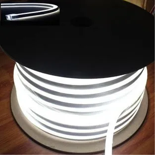 Furtun LED Neon Flex, Tip Banda,100m – Alb Rece / Alb Cald / 2