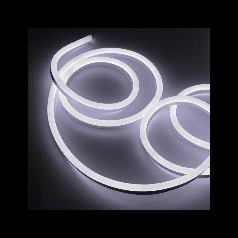 Furtun LED Neon Flex, Tip Banda,100m – Alb Rece / Alb Cald /