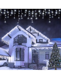 Instalatie premium tip franjuri/turturi cu flash, 23.5m 2