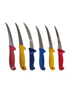 Set 6 cuțite profesionale pentru măcelărie – dezosare și