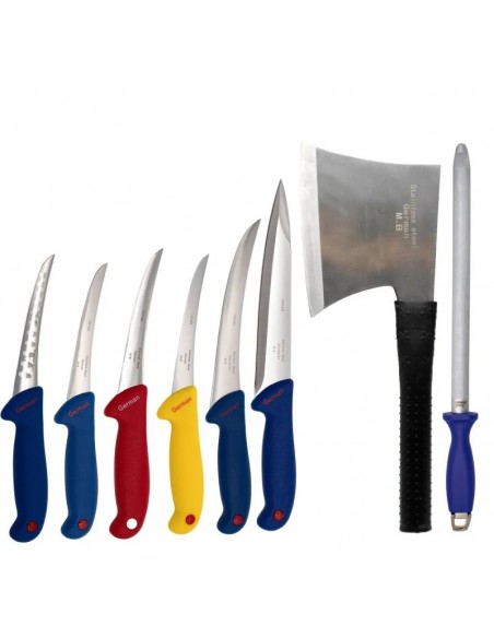 Set de cuțite R1 pentru măcelărie – 8 piese