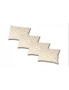 Set de patru perne 50x70cm cu umplutura de puf gasca 100% si