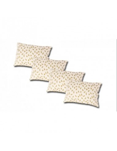 Set de patru perne 50x70cm cu umplutura de puf gasca 100% si