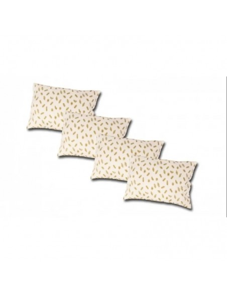 Set de patru perne 50x70cm cu umplutura de puf gasca 100% si