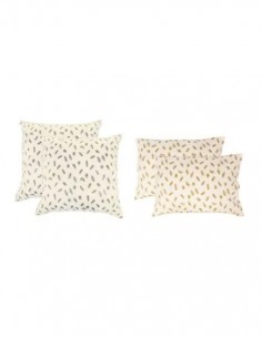 Set 4 perne 50x70cm si 70x70cm cu umplutura din puf