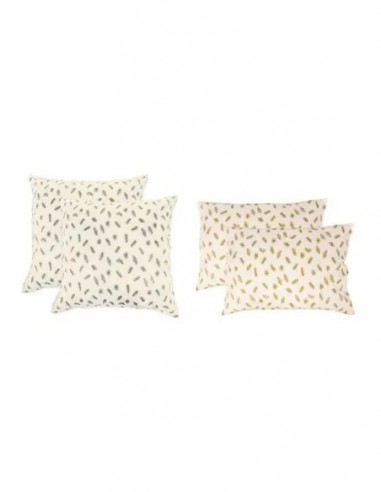 Set 4 perne 50x70cm si 70x70cm cu umplutura din puf