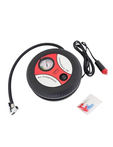 Compresor portabil în formă de roată – pentru anvelope auto și