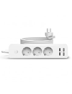 Prelungitor Jortan 2m – 3 prize, 2 porturi USB + 2 porturi