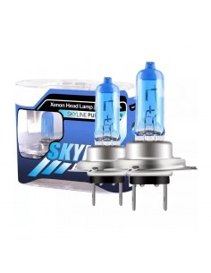 Set x 2 becuri Pegasus Skyline Xenon Look auto-tec halogen H7
