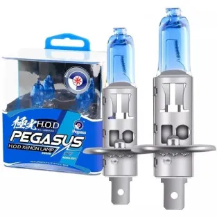 Set 2 becuri Pegasus EFFECT halogen H1 Xenon