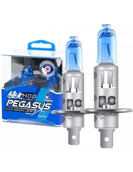Set 2 becuri Pegasus EFFECT halogen H1 Xenon