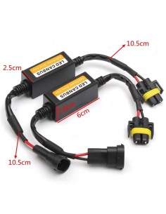 Set 2 Anulatoare Eroare CANBUS pentru H8 / H9 / H11 2