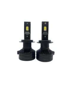 Set 2 Becuri LED HL H1/H4/H7, 200W, Super White 6000K –