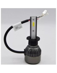 Set 2 Becuri LED Auto R6 H1 50W 6000K – Iluminare Puternică și 2