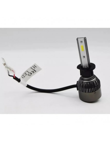 Set 2 Becuri LED Auto R6 H1 50W 6000K – Iluminare Puternică și