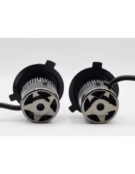Set 2 Becuri LED Auto R6 H4 80W 4000Lm 6000K – Iluminare