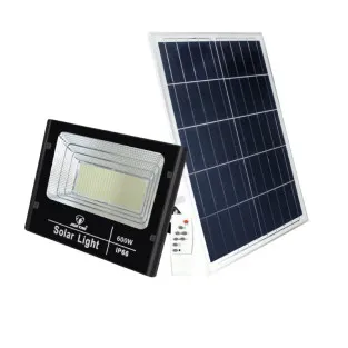 Proiector Solar Jortan 600W cu Panou 35x58cm, Acumulator 2
