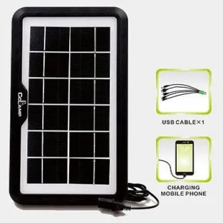 Panou solar cu incarcare CCLAMP 650 4w 2