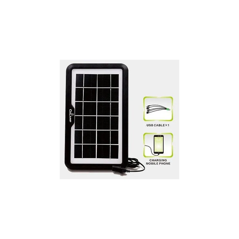 Panou solar cu incarcare CCLAMP 680 8w