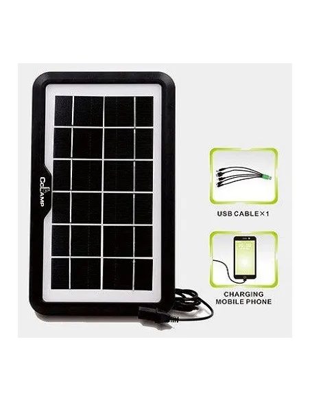Panou solar cu incarcare CCLAMP 680 8w