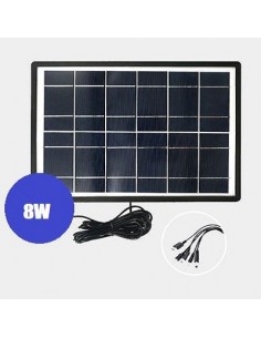Panou solar cu incarcare CCLAMP 680 8w 2