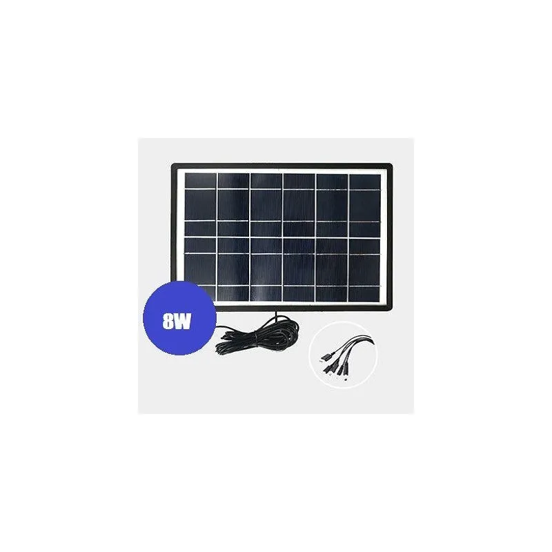 Panou solar cu incarcare CCLAMP 680 8w