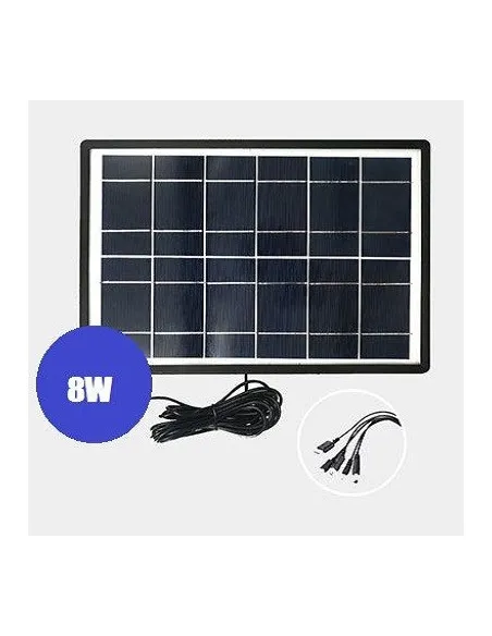 Panou solar cu incarcare CCLAMP 680 8w