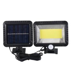 Lampa solara stradala 90W, 120 LED, senzor de 2