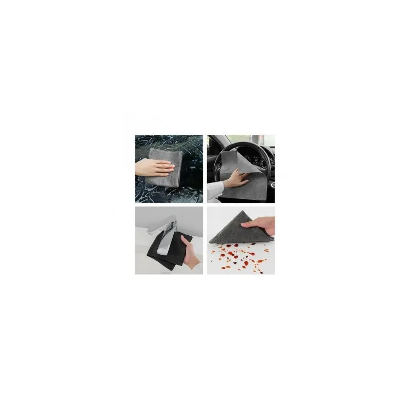 Set 5 Lavete Magice Microfibra 30x30 | Curățare Fără Scame