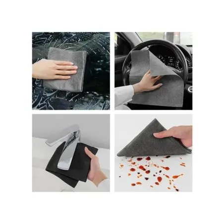 Set 5 Lavete Magice Microfibra 30x30 | Curățare Fără Scame