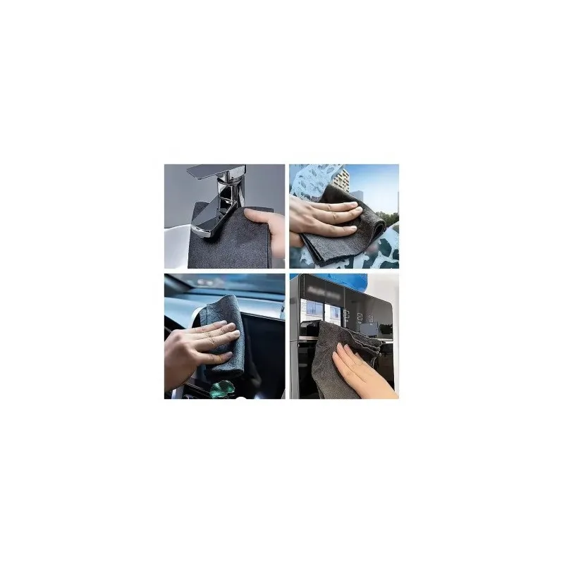 Set 5 Lavete Magice Microfibra 30x30 | Curățare Fără Scame