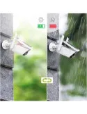 Camera de supraveghere IP Wireless HD cu panou solar