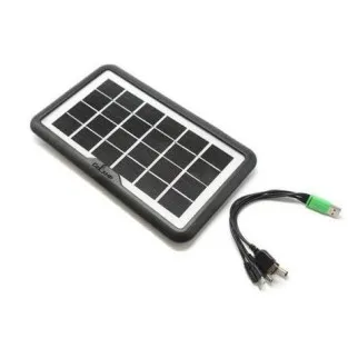 Panou solar portabil pentru incarcare dispozitive cu intrare