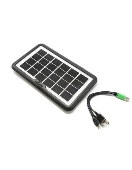 Panou solar portabil pentru incarcare dispozitive cu intrare