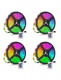 Set 4 x Banda led rgb ,...
