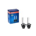 Set 2 becuri Xenon D2S White auto pentru far cu suport metalic 35W 6000K