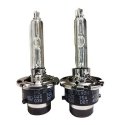 Set 2 becuri Xenon D2S White auto pentru far cu suport metalic 35W 6000K