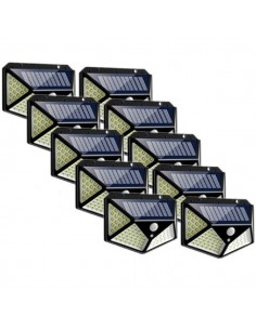 Set 10 x Lampa 100 LED cu...