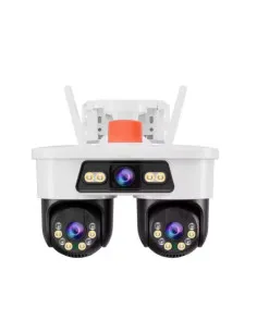 Camera WiFi JORTAN 8 Triple Lens 9MP 360° Alarma Exterior