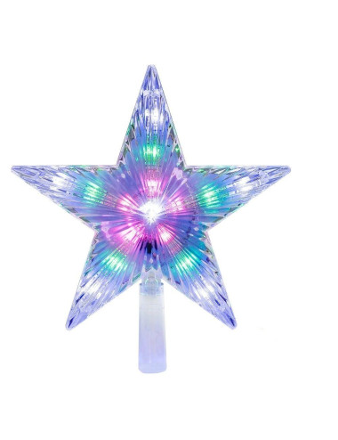 Stea cu led pentru brad Craciun