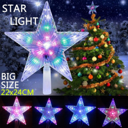 Stea cu led pentru brad Craciun