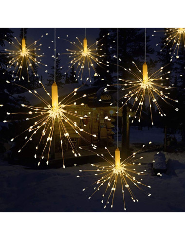 Instalatie tip artificii din cupru