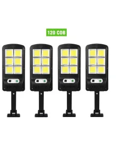 Cumpara 4 X Proiector solar 6 celule,150 LED-uri 2