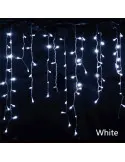 Instalatie 12 metri, ALB RECE, 300 LED-uri tip